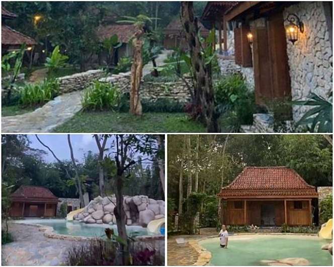 6 Potret Rumah Artis di Tengah Hutan, Terakhir Bak Surga, Ada Kolam Renang & Sungai Mengalir!