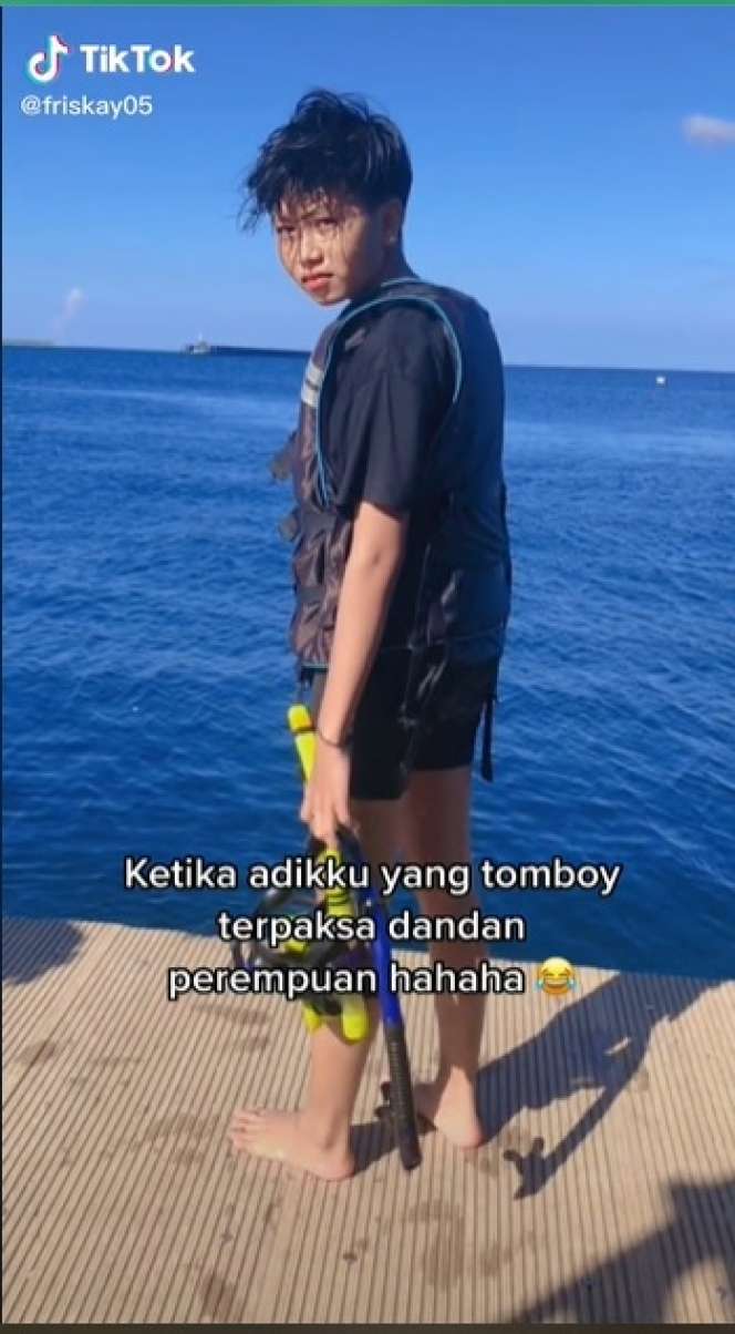 Potret Transformasi Cewek Tomboi Usai Dirias, Hasilnya Bikin Melongo!