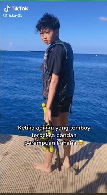 Potret Transformasi Cewek Tomboi Usai Dirias, Hasilnya Bikin Melongo!