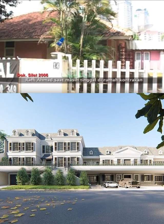 10 Potret Perbandingan Rumah Artis Dulu VS Sekarang, Bak Langit & Bumi, Dulu Gubuk Kini Istana Megah!