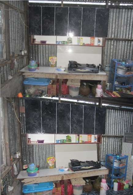 Potret Sebelum dan Sesudah Renovasi Dapur Berbahan Seng, Hasilnya Bikin Takjub!