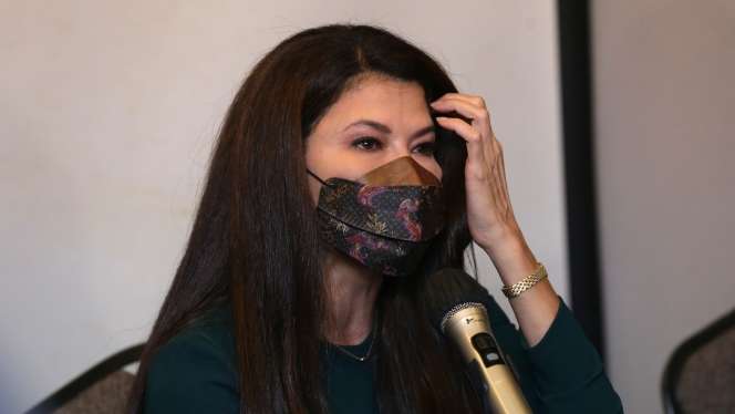 FOTO: Tangis Tamara Bleszynski Saat Ungkap Asetnya Dikuasai Pihak Lain