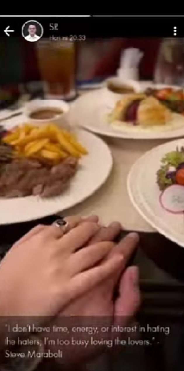 Rayakan Ulang Tahun, Potret Mantan Babysitter Mawar AFI Dinner Mewah Bareng Suami, Cincin di Tangan Bikin Salfok!
