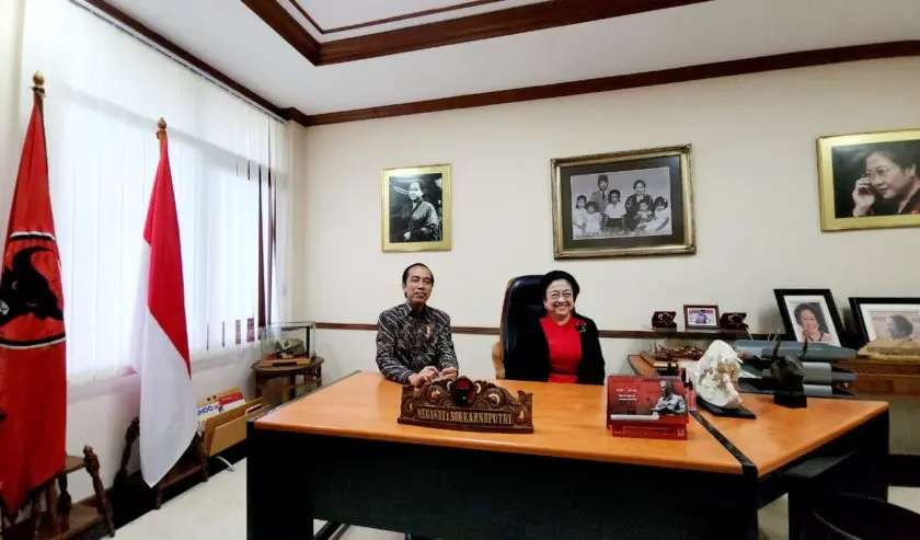 7 Potret Ruang Kerja Megawati yang Ternyata Sangat Sederhana, Viral Video Jokowi `Menghadap`