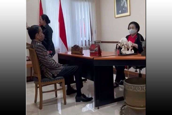 7 Potret Ruang Kerja Megawati yang Ternyata Sangat Sederhana, Viral Video Jokowi `Menghadap`