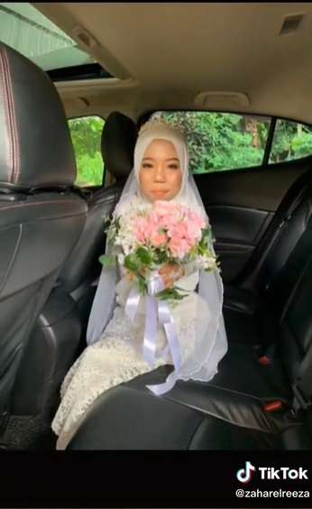 Potret Pernikahan Viral Wanita Bertubuh Kecil, Kisah Cinta Tak Pandang Fisik!