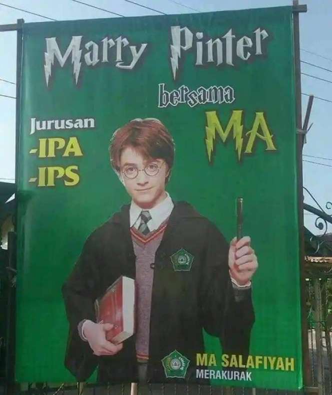 10 Potret Spanduk Ini Bikin Mikir Dua Kali, Dikira Poster Caleg Ternyata…