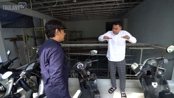 10 Potret Garasi di Rumah Baru Raffi Ahmad, Punya Lift Khusus Mobil, Bak Showroom Mewah!
