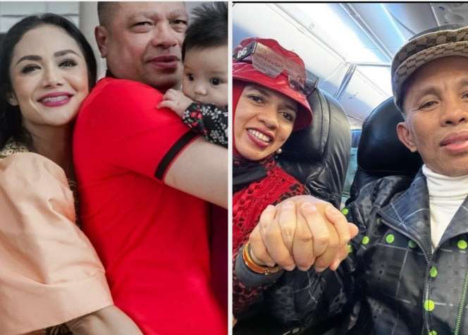 Adu Gaya Nenek Ameena Halilintar, Geni Faruk dan Krisdayanti, Siapa Lebih Kece?