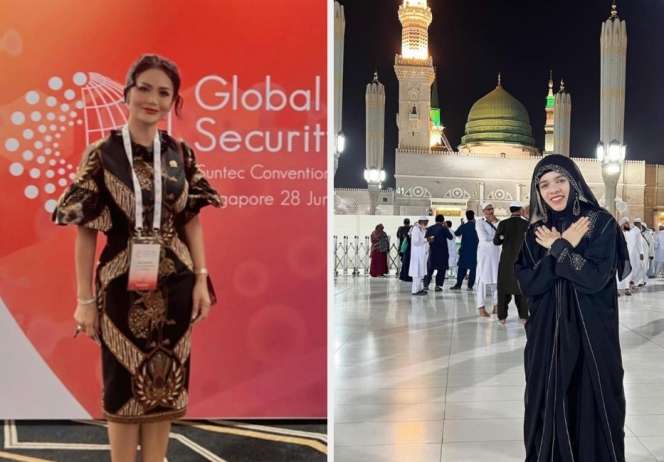 Adu Gaya Nenek Ameena Halilintar, Geni Faruk dan Krisdayanti, Siapa Lebih Kece?