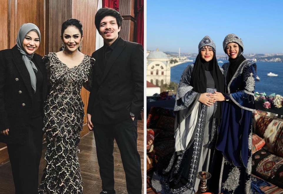 Adu Gaya Nenek Ameena Halilintar, Geni Faruk dan Krisdayanti, Siapa Lebih Kece?