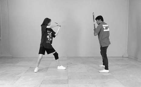 Potret Isyana Sarasvati Tantang Duel Joe Taslim