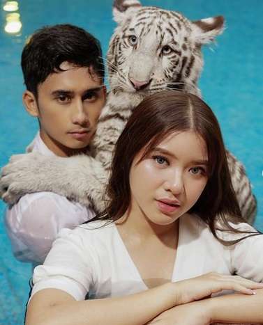 Potret 'Ngeri-ngeri Sedap' Tiara Andini Bareng Selen, Harimau Putih Milik Alshad Ahmad