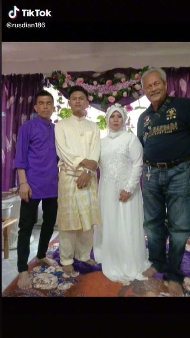 Kisah Pernikahan Viral Beda Usia 24 Tahun, Berawal dari Anak Kos Kini Jadi Suami Idaman!