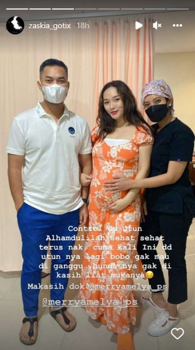 Ramai Isu Dituding Hamili Seorang Model, Sirajuddin Mahmud Tetap Temani Zaskia Gotik Kontrol Kandungan