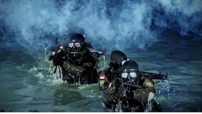 Potret Latihan Peperangan Laut Khusus TNI AL, Senyap Tapi Mematikan!