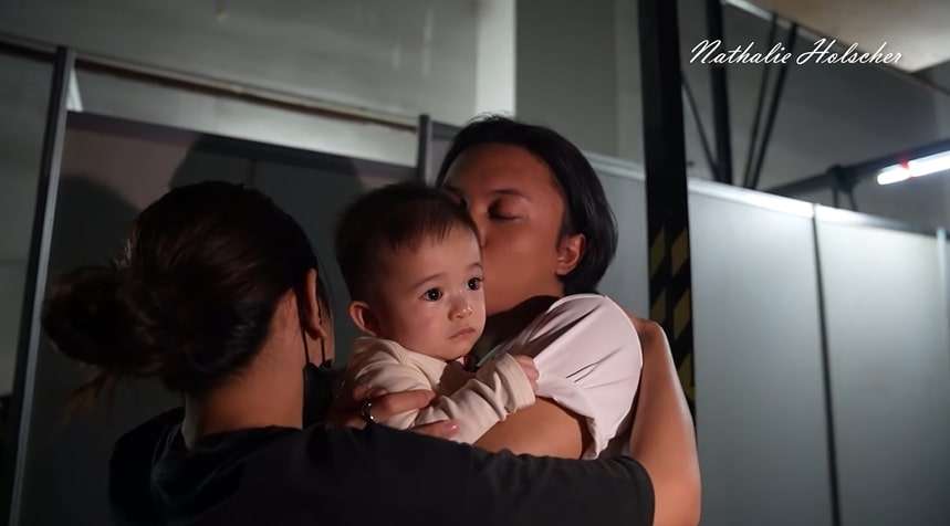 Momen Haru Rizky Febian Akhirnya Bertemu Adzam, Matanya Berkaca-kaca