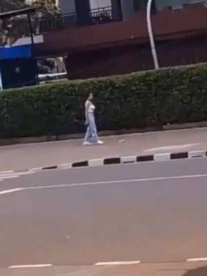 Nggak Dikawal Lagi, Jeje Slebew Mondar-mandi Sendirian di Sudirman: 'Udah Selesai Main Artis-artisannya'