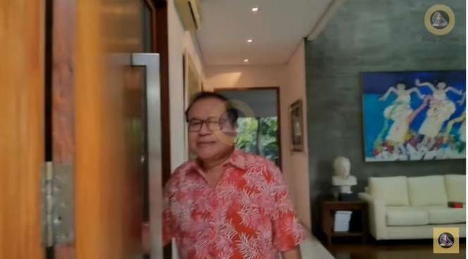 Potret Rumah Rizal Ramli Mantan Menteri yang Kerap Kritik, Ternyata Punya Koleksi Lukisan Unik!