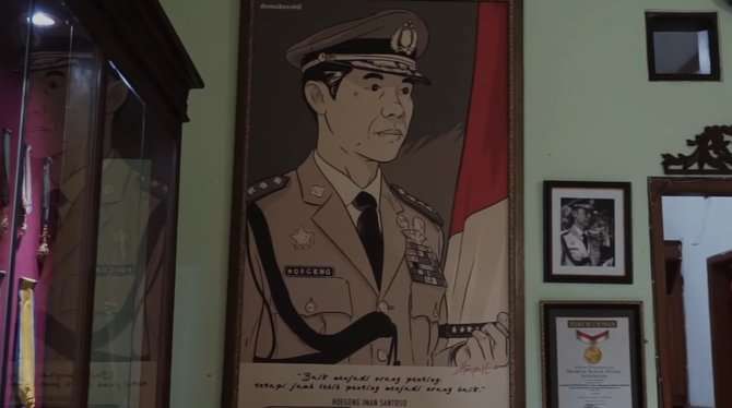 10 Potret Rumah `Polisi Paling Jujur` Jenderal Hoegeng, Sangat Sederhana, Tak Ada Barang Mewah!
