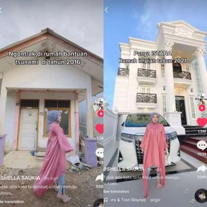 Pernah Tinggal di Rumah Bantuan Tsunami, Shella Saukia 'Crazy Rich' Banda Aceh Kini Punya Rumah Mewah bak Istana