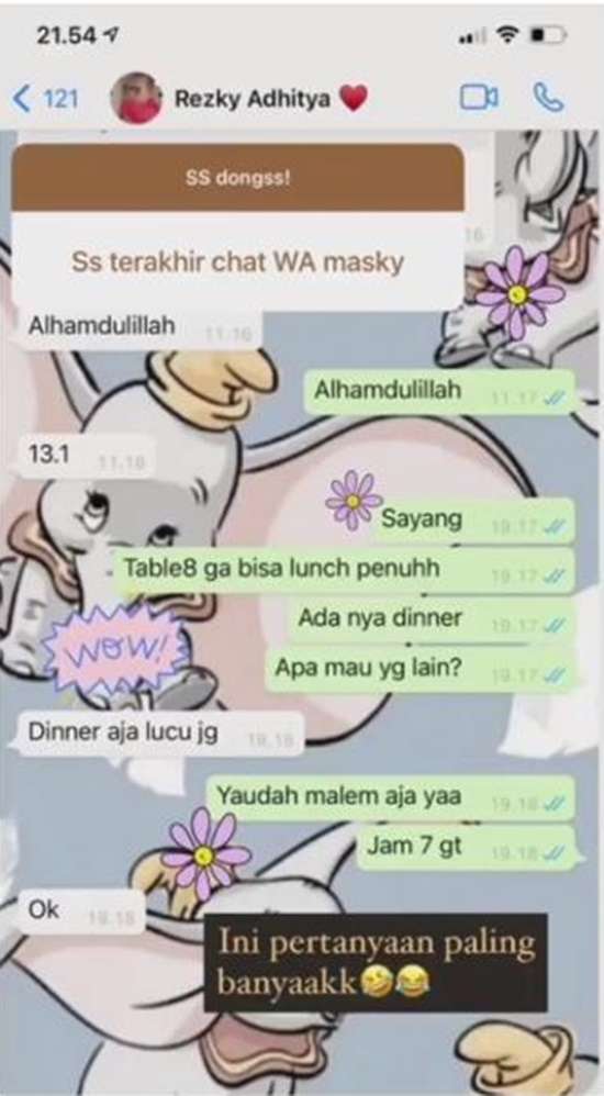10 Nama Kontak Pasangan Seleb di Handphone, Punya Lesty Bikin Senyum-senyum!