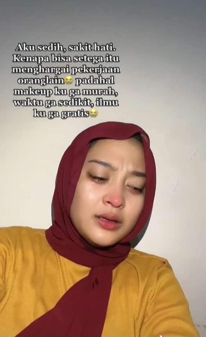 Kisah MUA Hanya Dibayar Rp50 Ribu Untuk Rias 6 Orang, Berujung Nyesek!