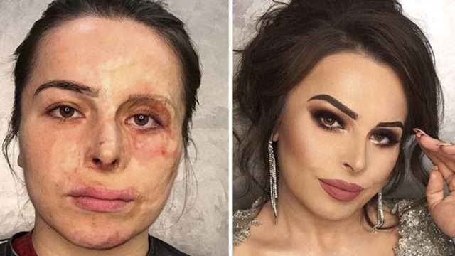 Viral Potret Wajah Wanita Sebelum dan Sesudah Pakai Makeup, Hasilnya Bikin Kaget!