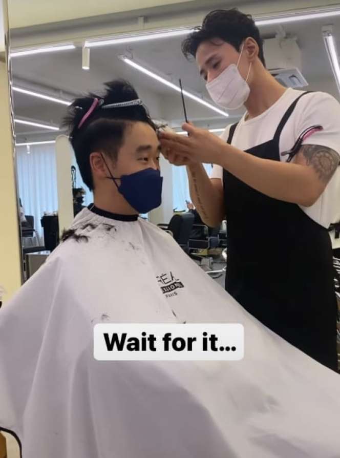 Potret Maudy Ayunda Pulang Kampung ke Korea Selatan, Ada Momen Temani Suami Potong Rambut Bikin Gemas!