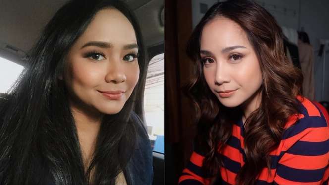 Wajah Mirip! 6 Potret Adu Gaya Nagita Slavina VS Gita Gutawa