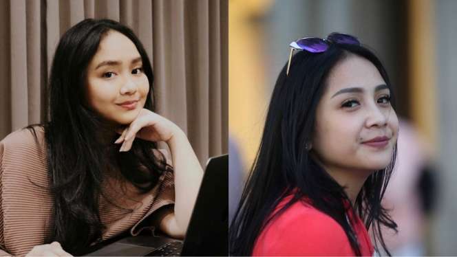 Wajah Mirip! 6 Potret Adu Gaya Nagita Slavina VS Gita Gutawa