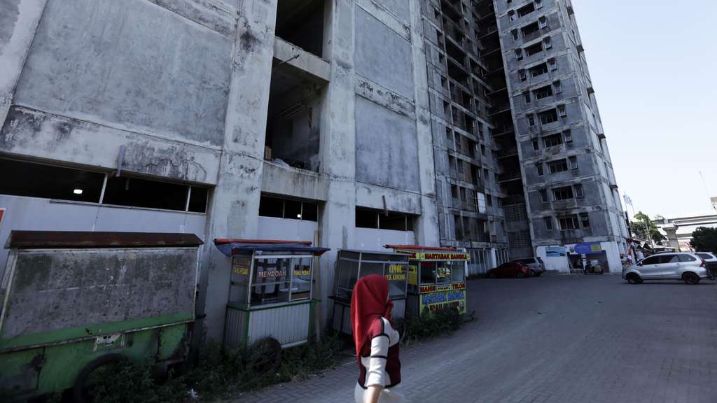 FOTO: Penampakan Rusun 'Pengabdi Setan 2' di Bekasi