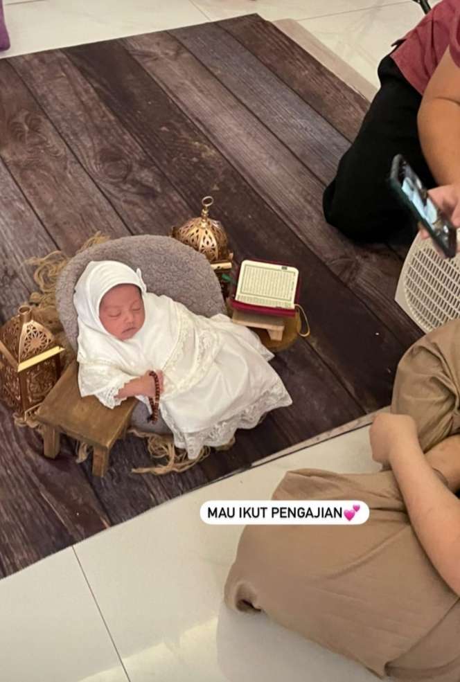 Potret Photoshoot Moana, Putri Ria Ricis yang Menggemaskan!