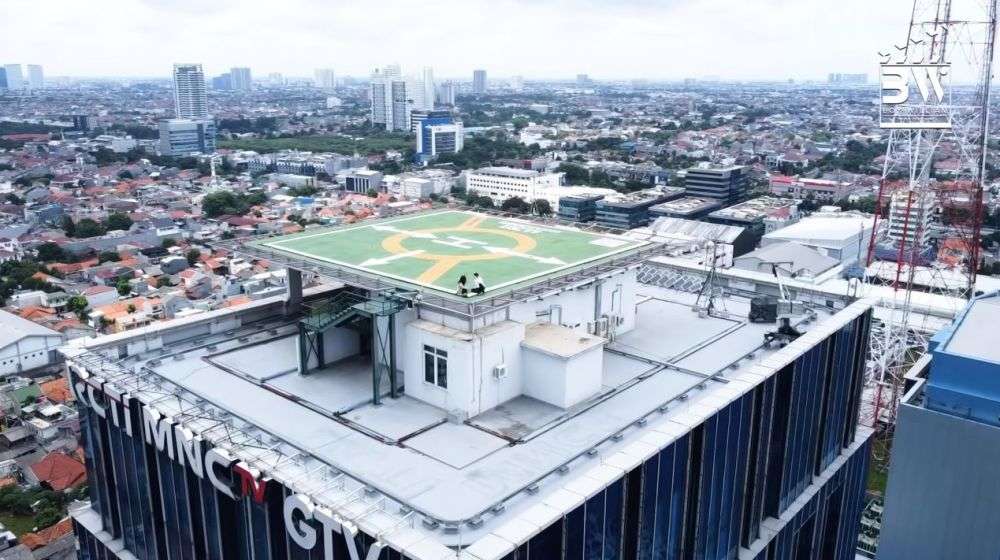 12 Potret Megah Kantor Valencia Tanoesoedibjo Calon Istri Kevin Sanjaya, Ada Landasan Helikopter