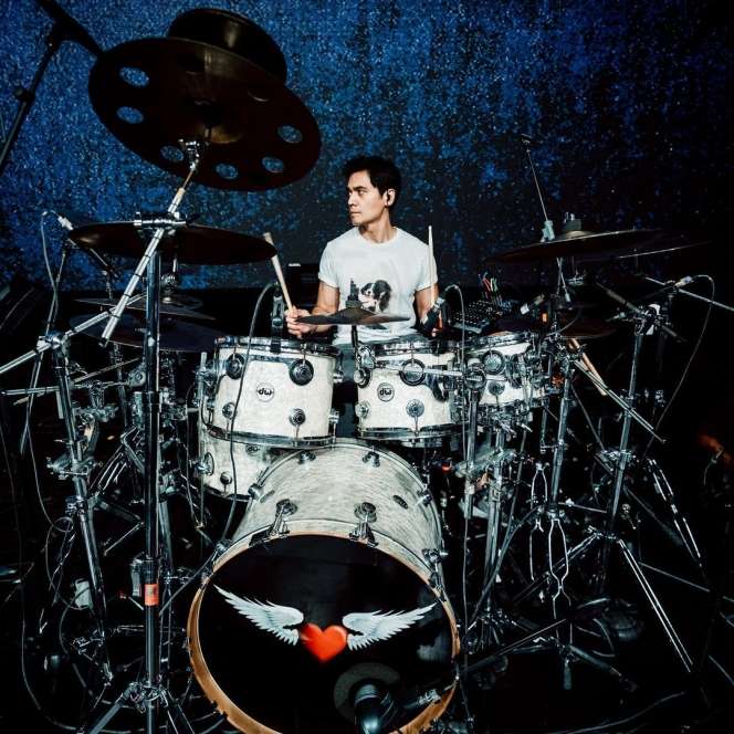 Potret Tyo Nugros Eks Drummer Dewa 19 yang Awet Muda, Ungkap Rahasianya