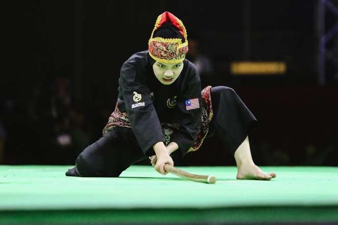 Potret Atlet Pencak Silat Nonmuslim, Pakai Hijab saat Tanding