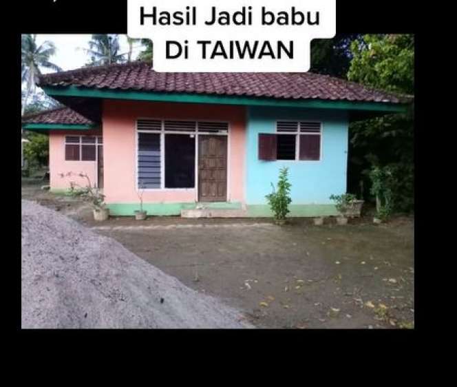 8 Potret Transformasi Rumah Milik TKW Sukses, Dulu Gubuk Kini Jadi Istana Megah : `Hasil Jadi Babu`