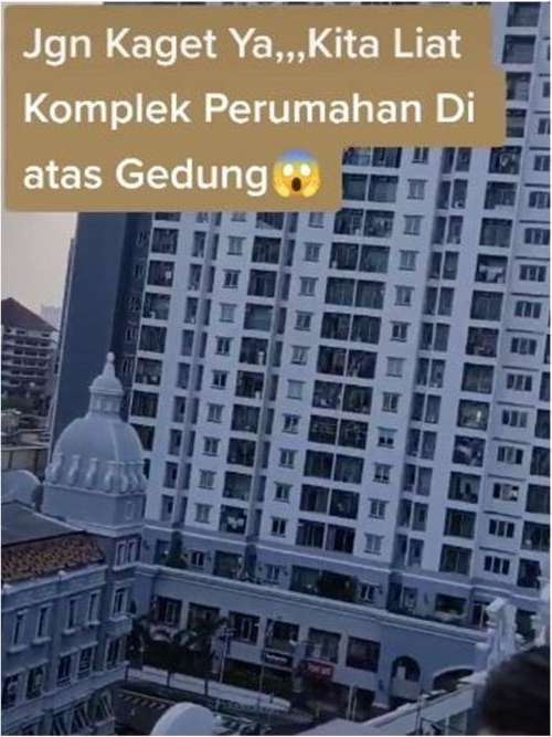 Viral Perumahan Mewah di Atas Gedung Mal, Lihat 8 Potretnya Bikin Tercengang, Kok Bisa?