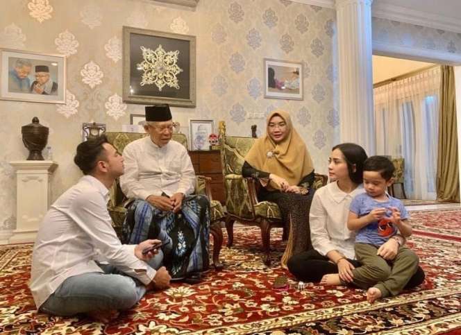 Potret Rumah Mewah Wapres Ma`Ruf Amin, Luas Ruang Tamunya Bikin Melongo!
