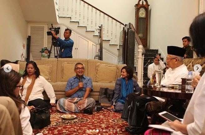 Potret Rumah Mewah Wapres Ma`Ruf Amin, Luas Ruang Tamunya Bikin Melongo!