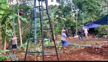 Potret Pekarangan Rumah di Kampung Diubah Jadi Pelaminan Mewah, Hasilnya Bikin Melongo!