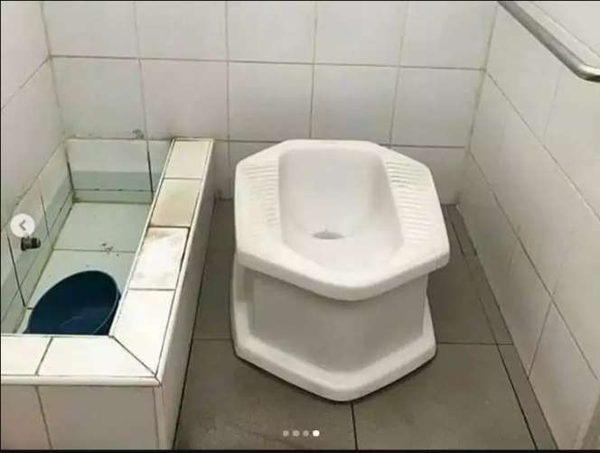 10 Potret WC Jongkok Nyeleneh, Desainnya Bikin Mikir Dua Kali!