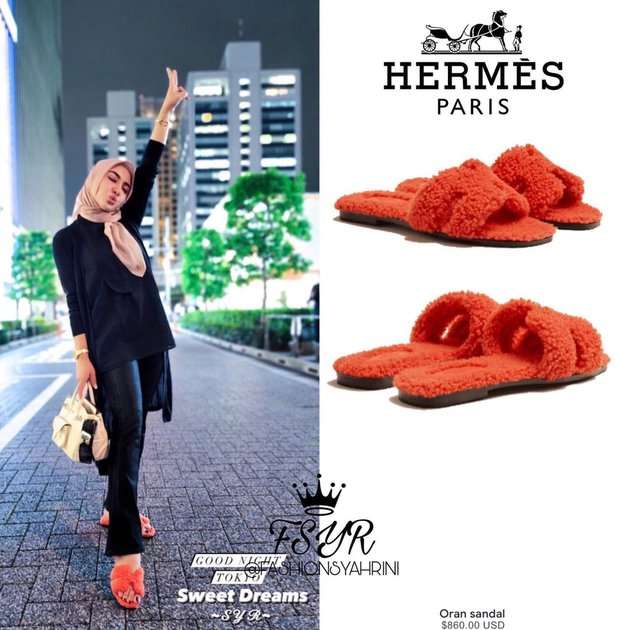 Potret Koleksi Sandal Branded Mahal Syahrini Selama di Jepang, Ada yang Modelnya Bikin Melongo!