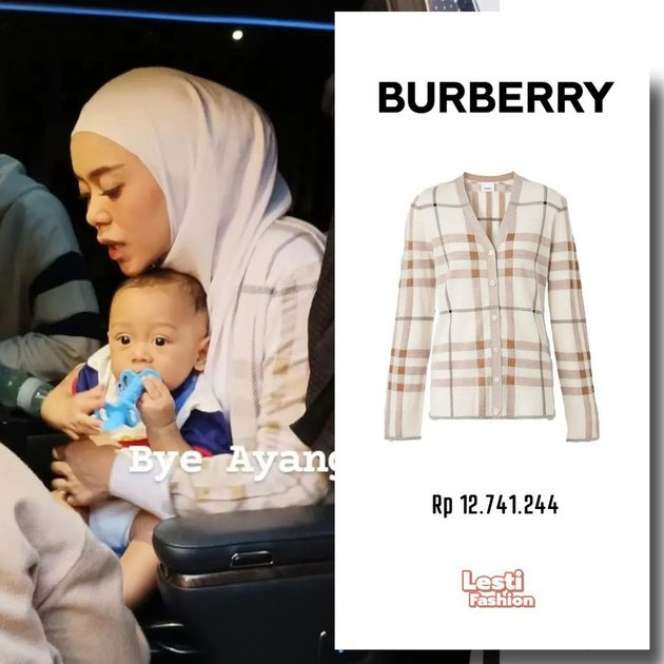 Deretan Outfit Mahal Lesti Kejora saat Momong Baby Leslar