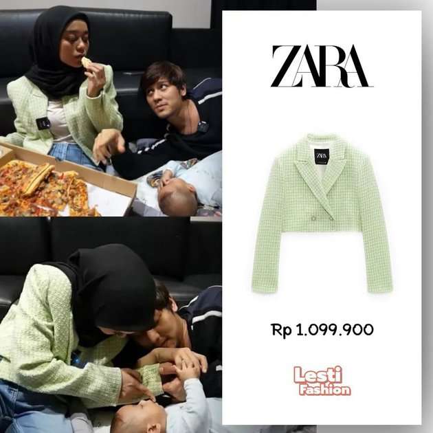 Deretan Outfit Mahal Lesti Kejora saat Momong Baby Leslar