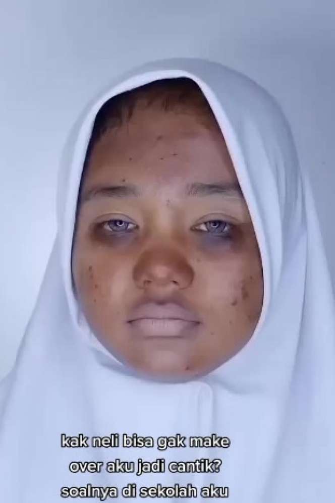 Potret Transformasi Remaja Minta Dirias Mirip Selebgram, Hasilnya Bikin Melongo!