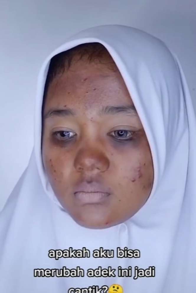 Potret Transformasi Remaja Minta Dirias Mirip Selebgram, Hasilnya Bikin Melongo!