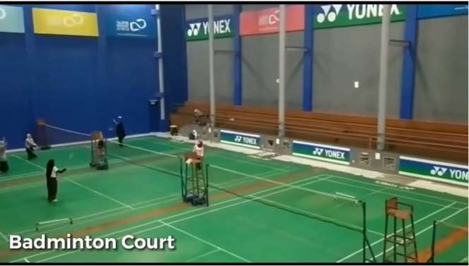 10 Potret GOR Mewah Milik Taufik Hidayat, Lapangan Bulu Tangkisnya Super Keren, Wow Abis!