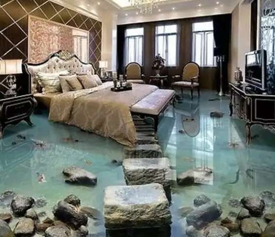 10 Potret Kamar Bernuansa Alam Ini Bikin Tepuk Jidat, Terakhir Paling Aneh, Tidur di Atas Sungai!