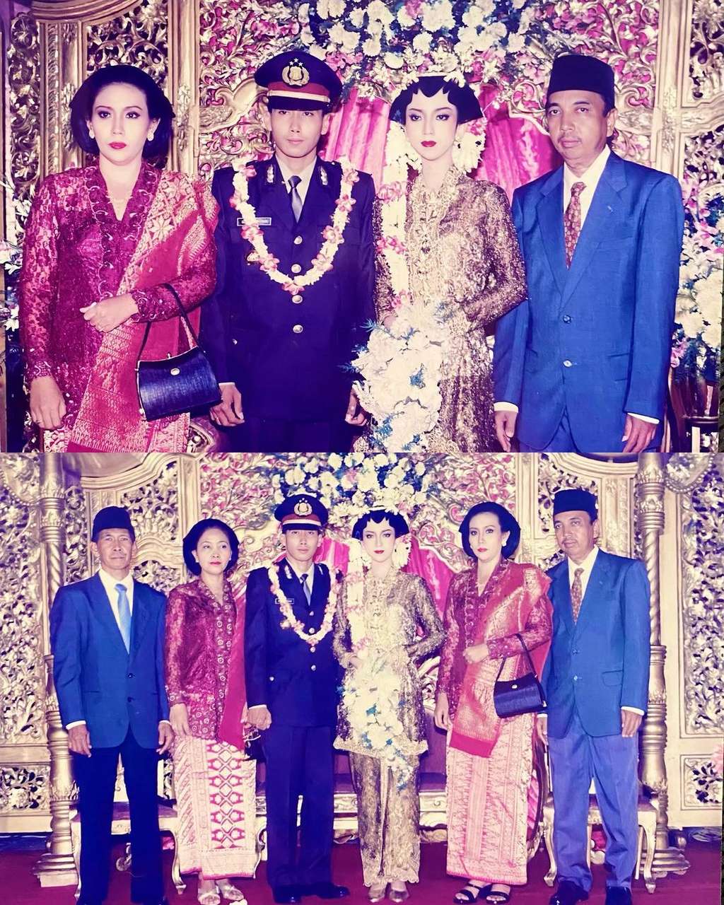 10 Potret Lawas Ibu Kombes Heni Tania saat Jadi Pengantin, Barbie Tercantik di Zamannya!
